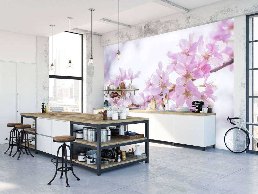 Blomstrende nærbillede