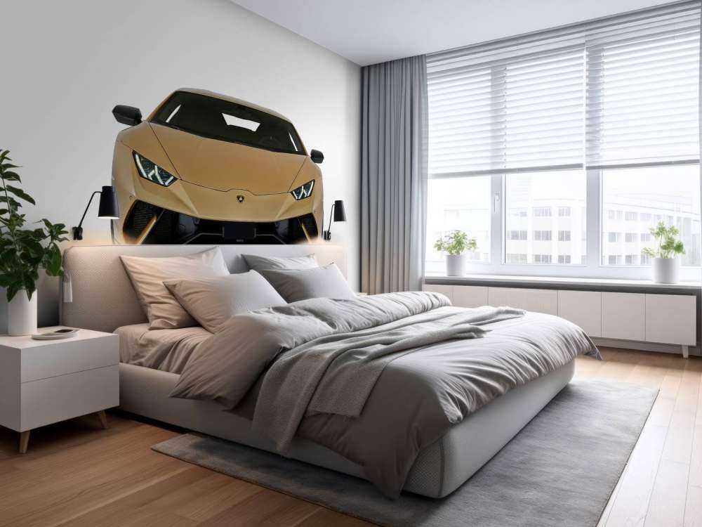 Lamborghini Huracan - Front, hvid