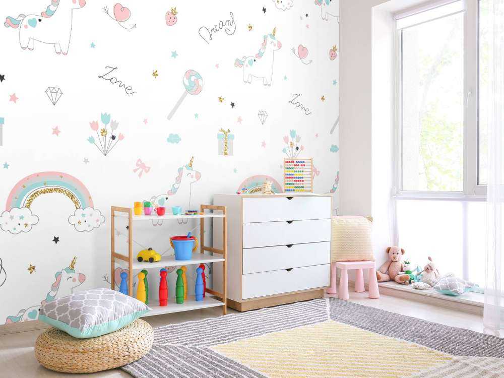 Enhjørninger, regnbuer og glitter