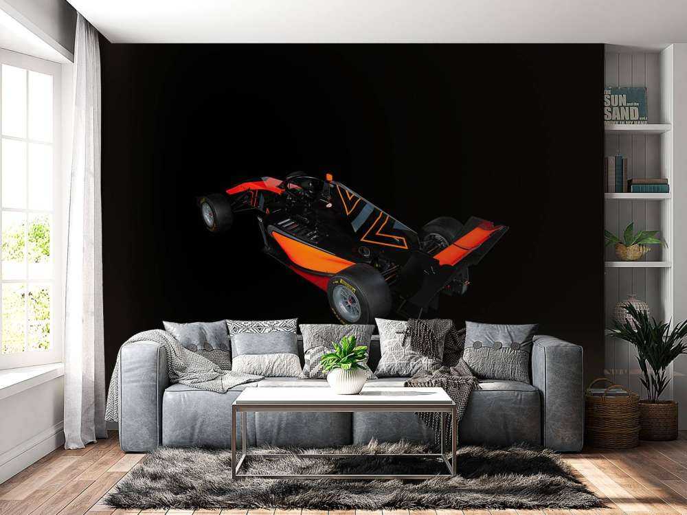 Formel 3 - Sett bakfra fra venstre - mørkt