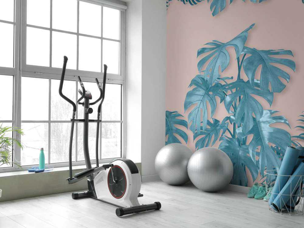 Mønster tropiske blader