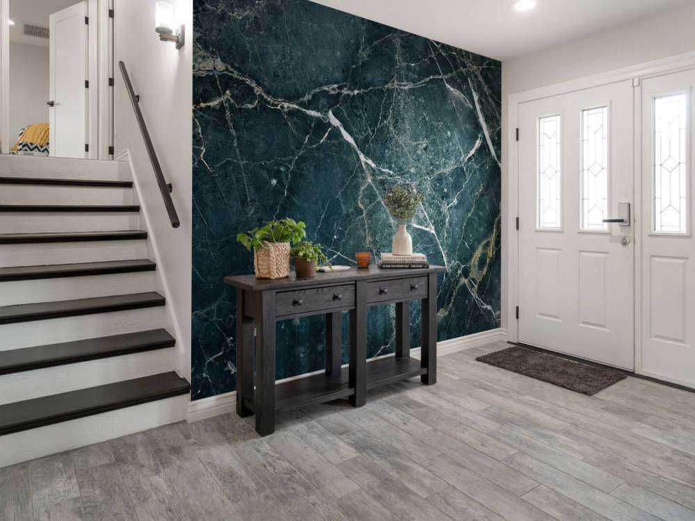 Grønn robust marmor