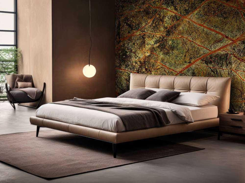 Marmor med vakker struktur