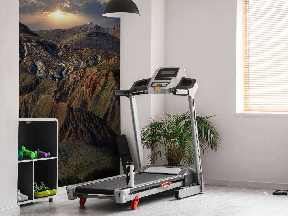 Solnedgang i fjellet