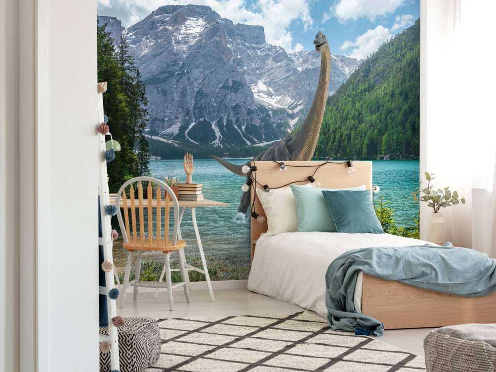 Brachiosaurus i vannet