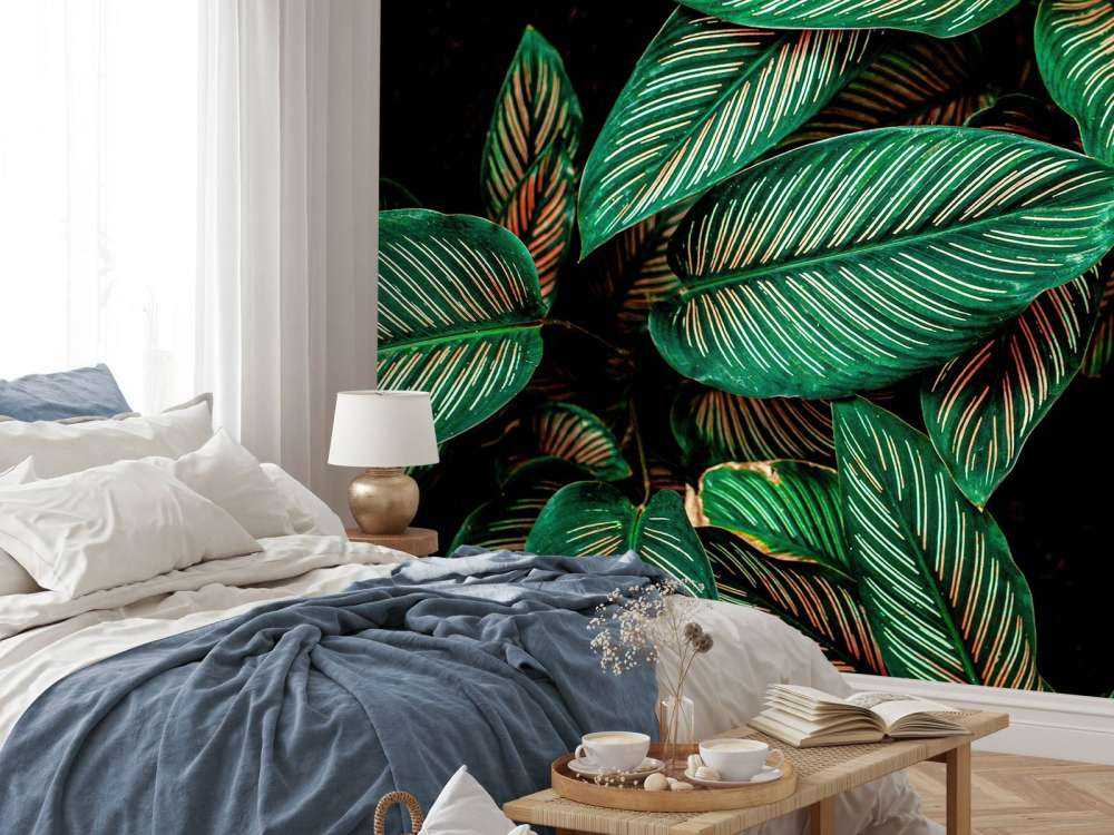 Abstrakte grønne blader