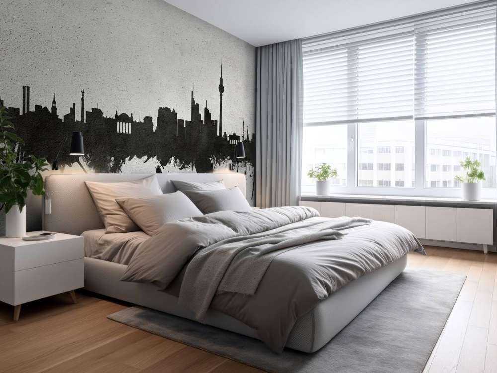 Akvarell silhuett, Berlin