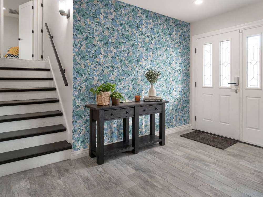 Floral Blossom Blue