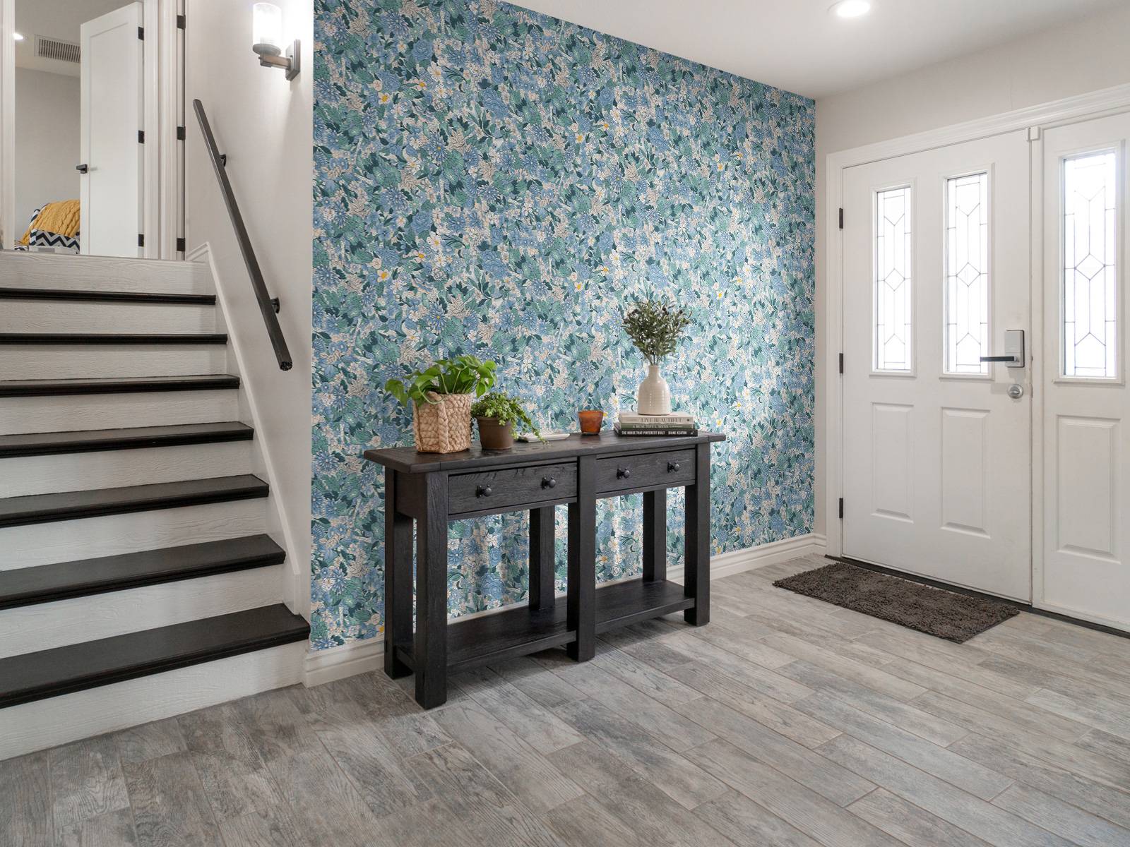 Floral Blossom Blue