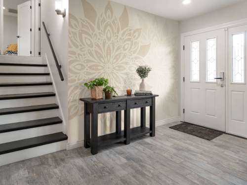 Beige Mandala Dobbeltrom