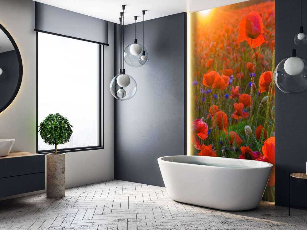 Vallmo med stigoche sol