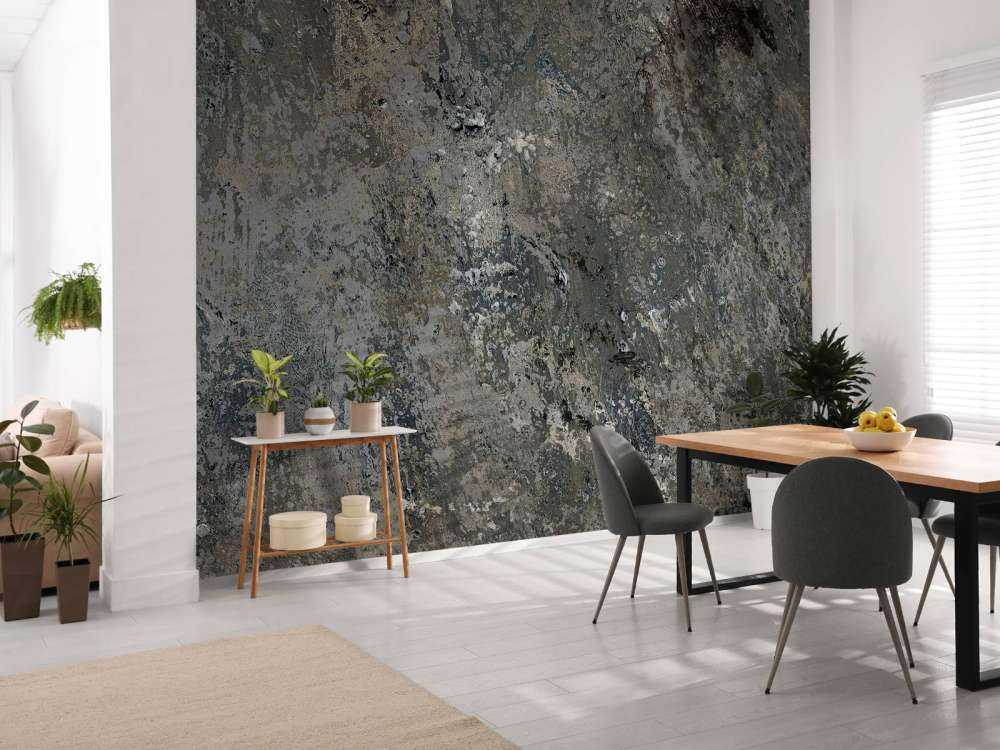 Målade grå nyanser