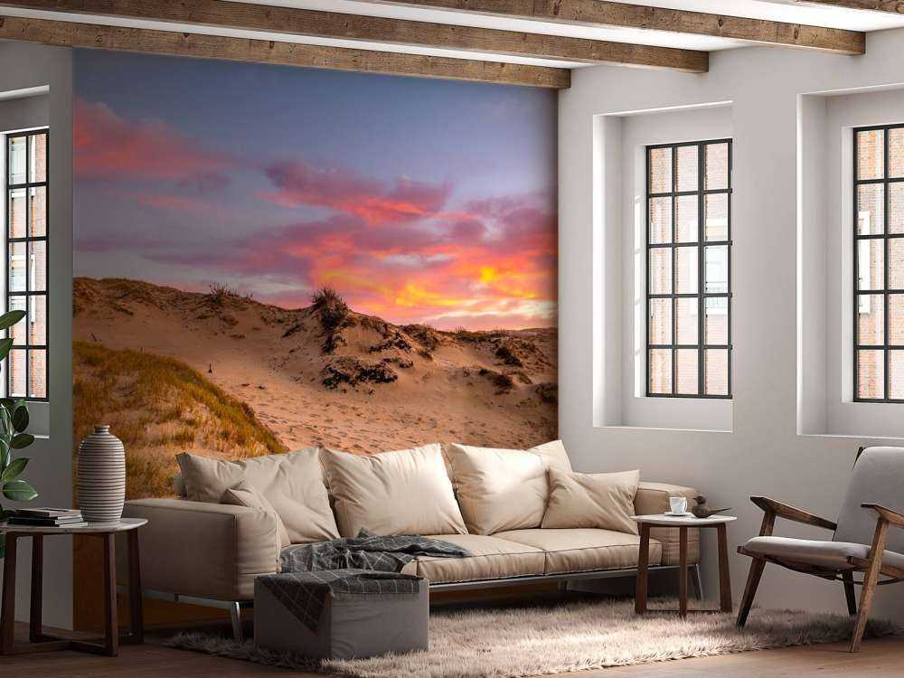 Solnedgång från sanddynerna