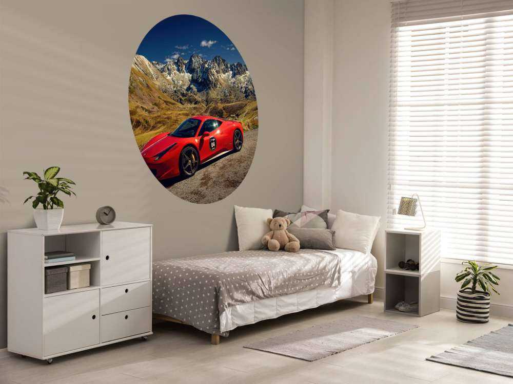 Ferrari 458 med alptopparna