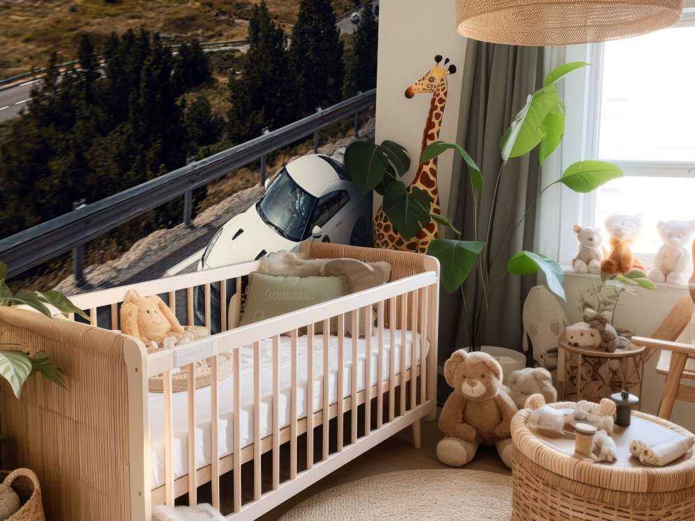 Nissan GT-R på bergväg