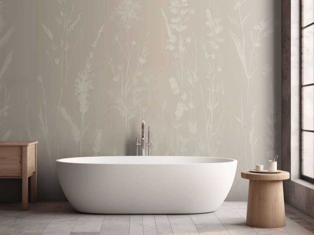 Lavendel Glänta Sömlös Taupe