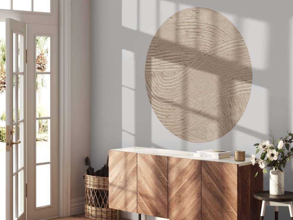 Texturerade linjer i taupe