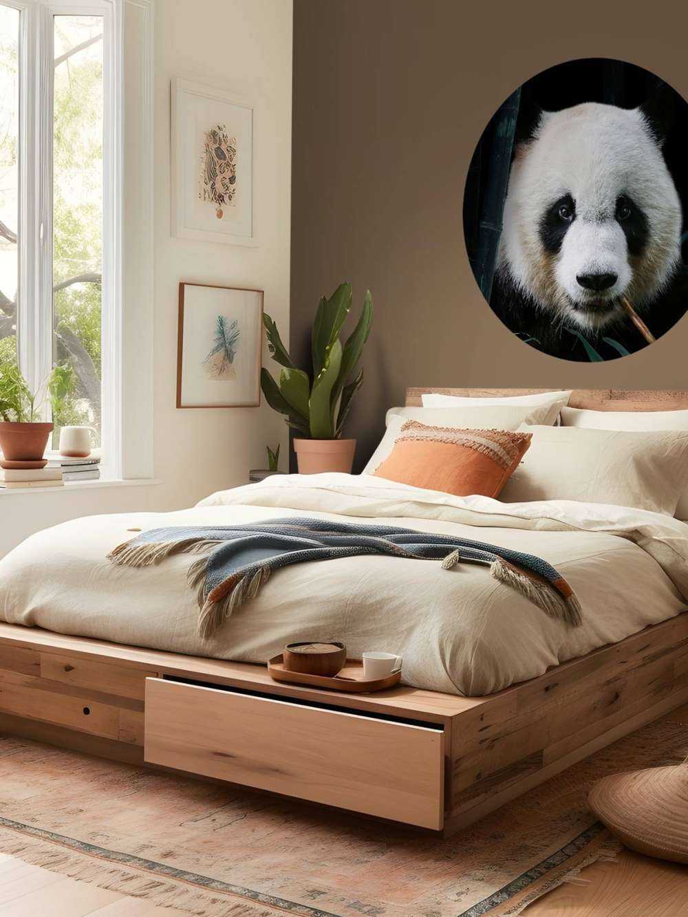 Panda Porträtt