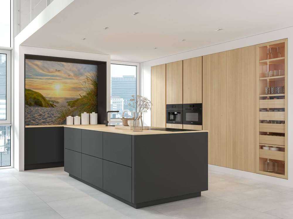 Solnedgång vid sanddynstranden