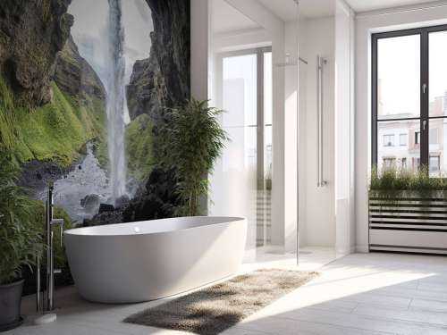 Hidden waterfall