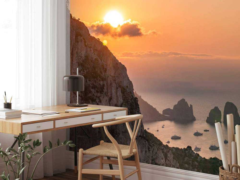 The Faraglioni Cliffs, Capri, Italy