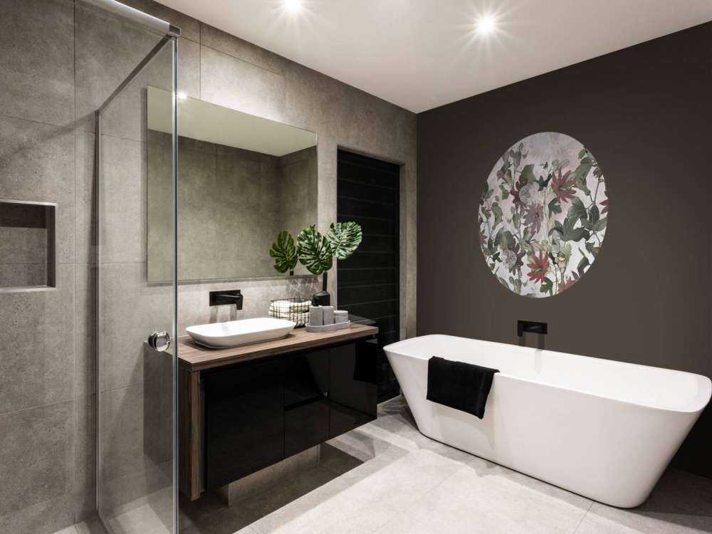 Sju fåglar i förtrollad lövverk - Blush Garden