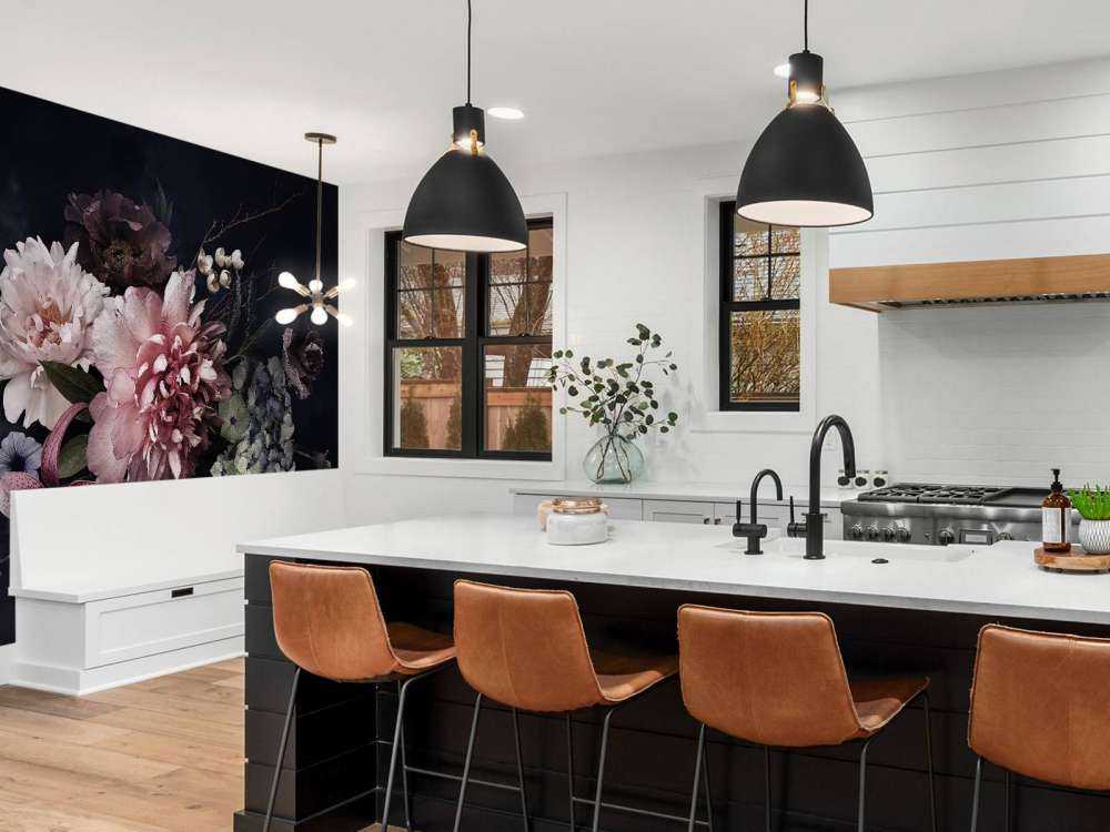 Vintage blomsterbdket