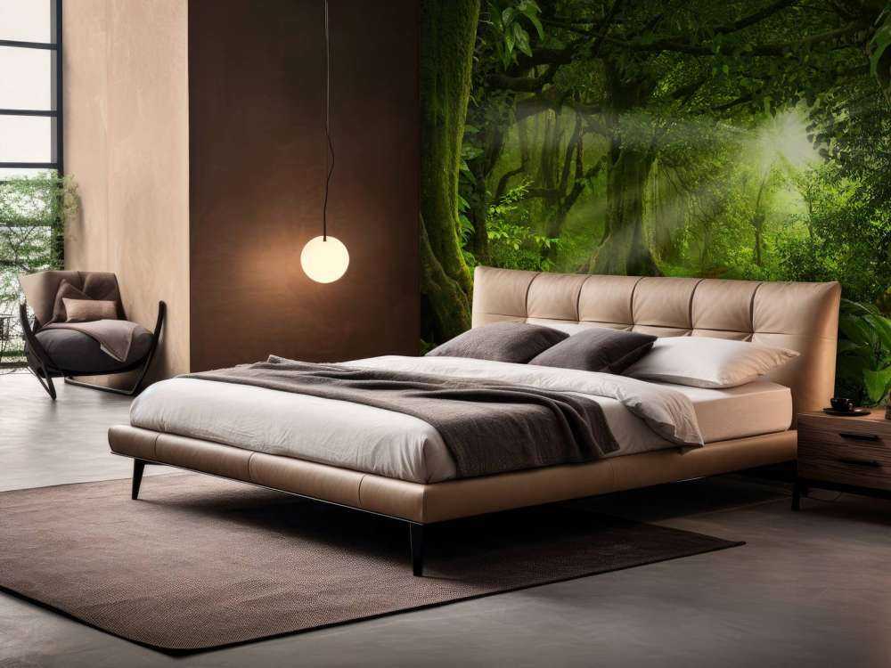 Tropisk jungle med sollys