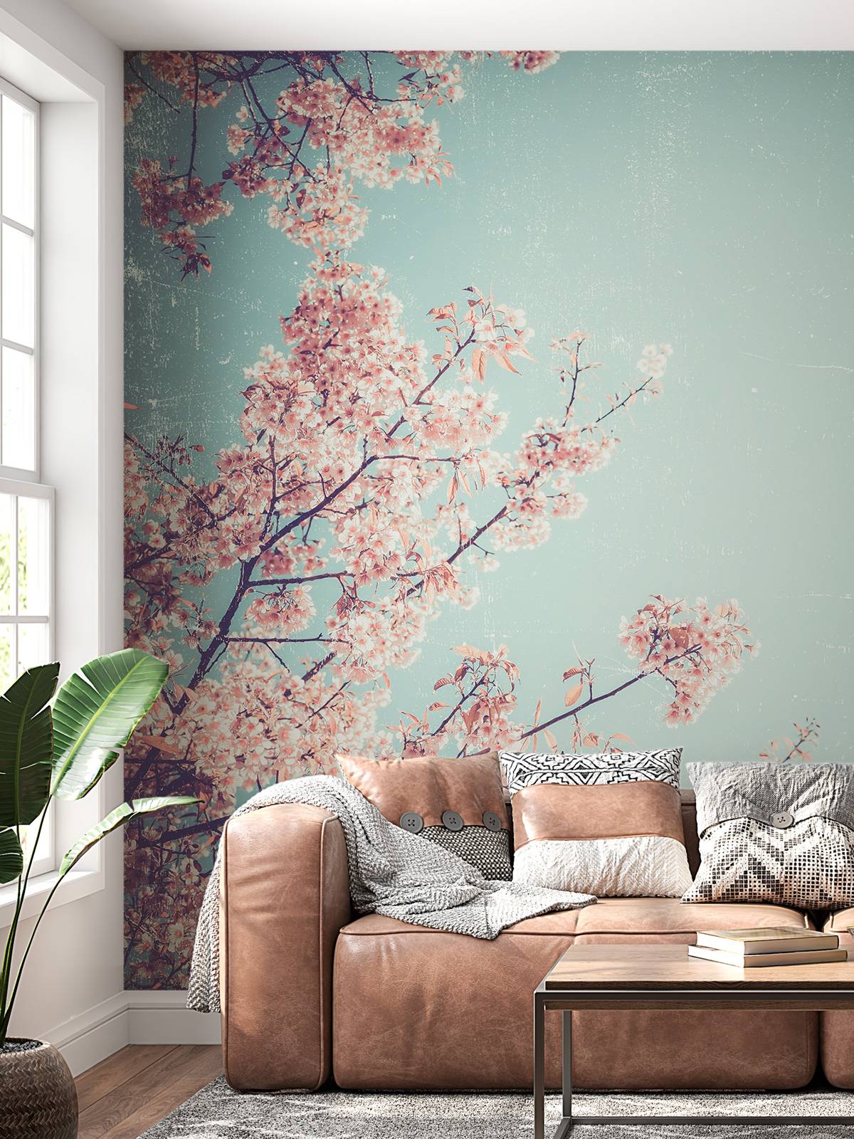 Vintage japanske blomster