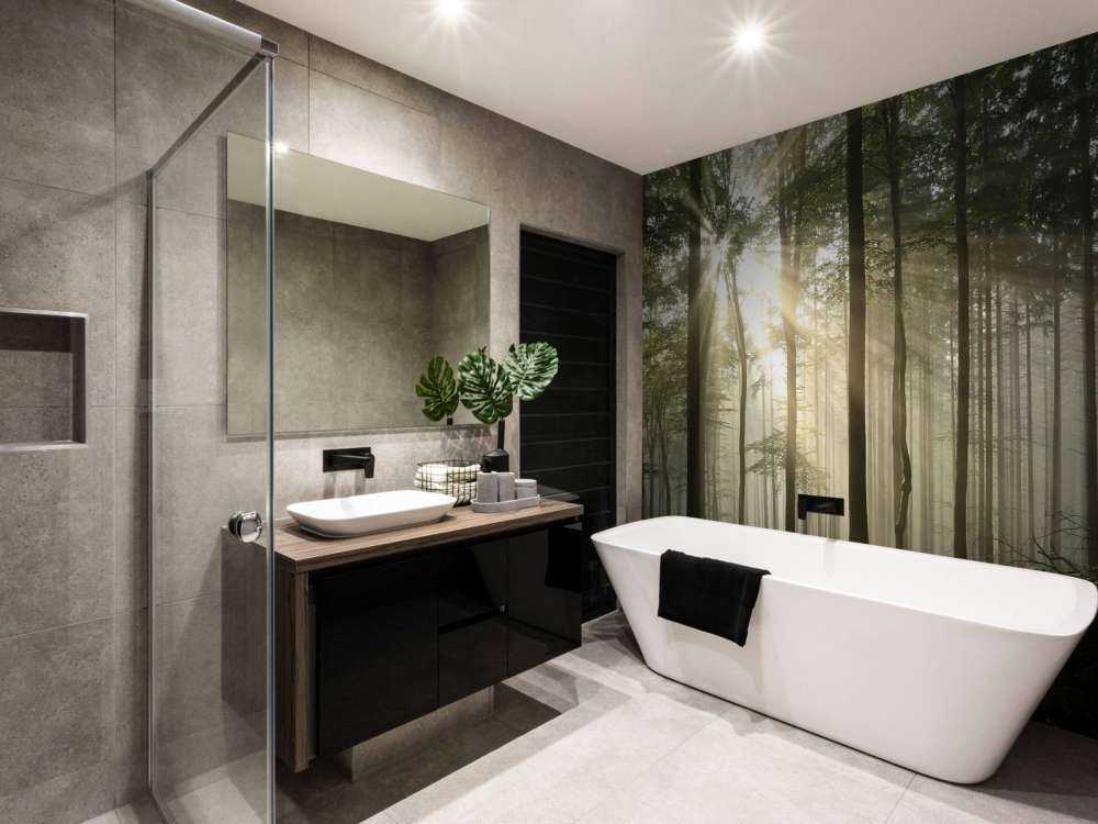 Efterårets løvskov