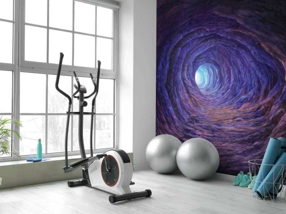 Illustration af en hule