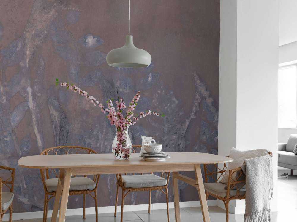 Schapenzuring og struikwilg - aubergine