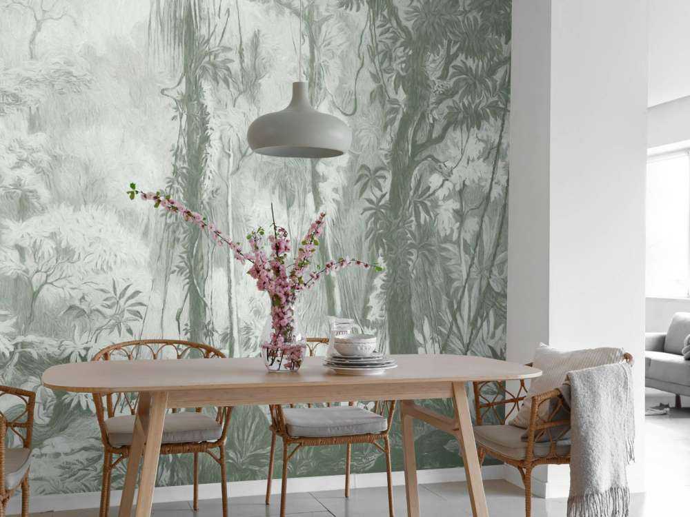 Tropisk skov - grøn