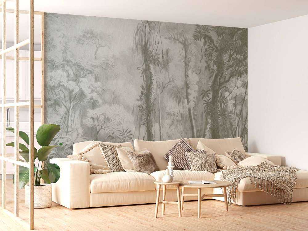 Tropisk skov - grøn