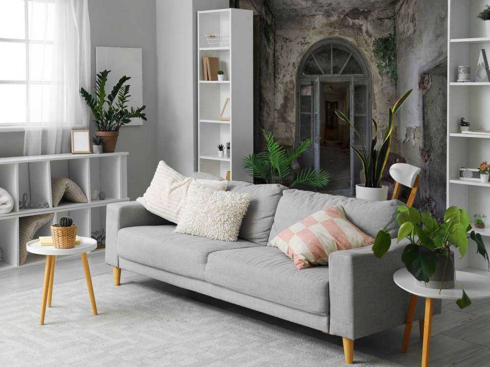 Gang i et forladt hus