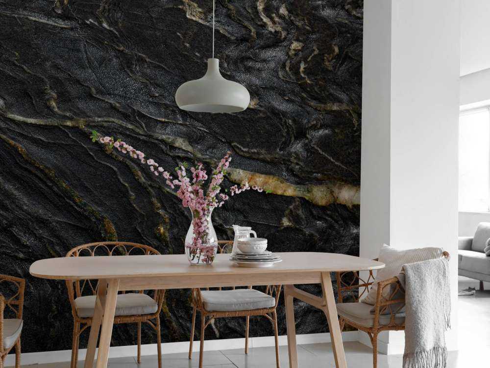 Marmor med grov struktur