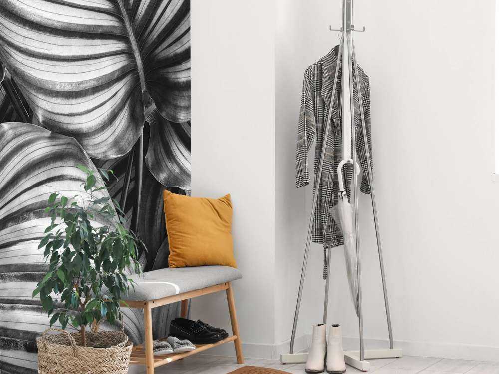 Plante med stribede blade