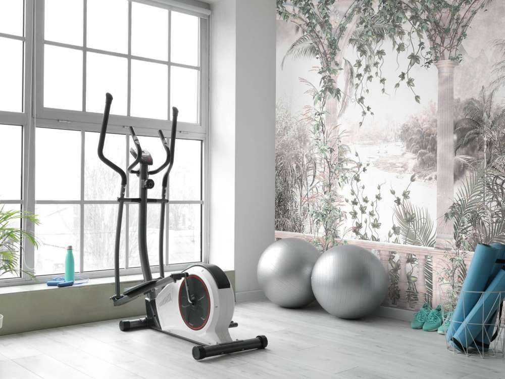 Tropiske træer og blade