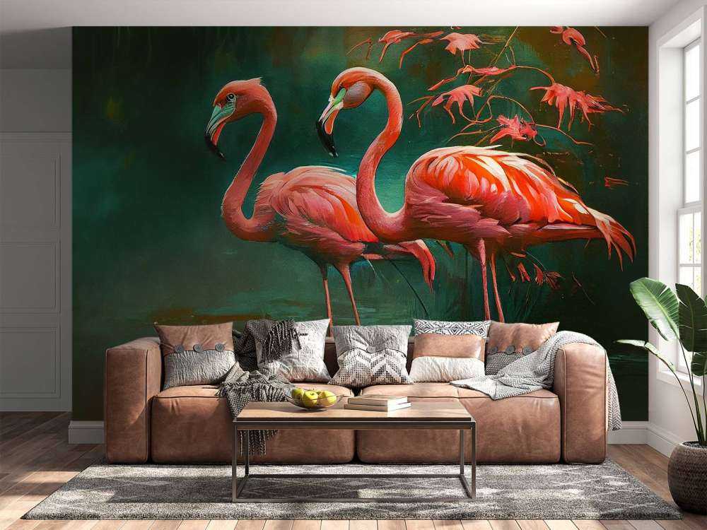 Flamingo Hviskende Vand