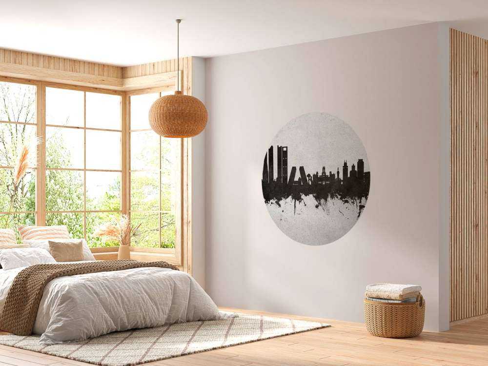 Akvarel skyline, Madrid