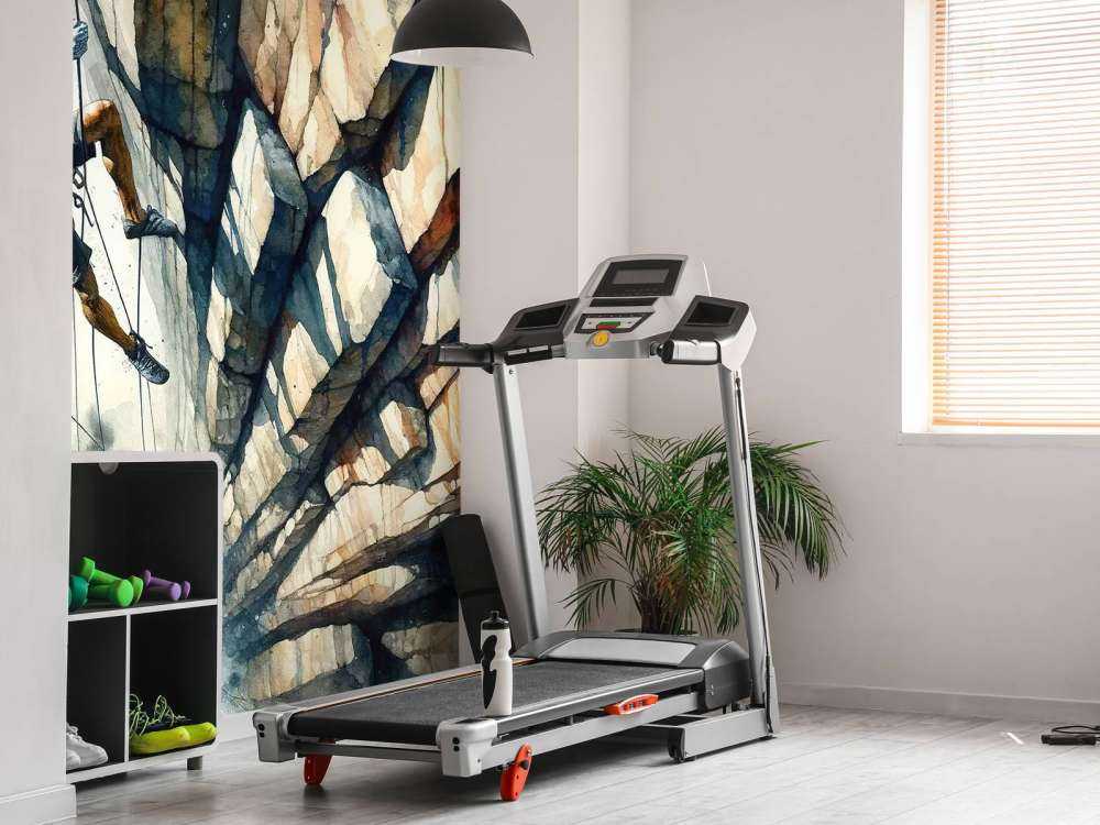 Climber Against the Void Only Courage