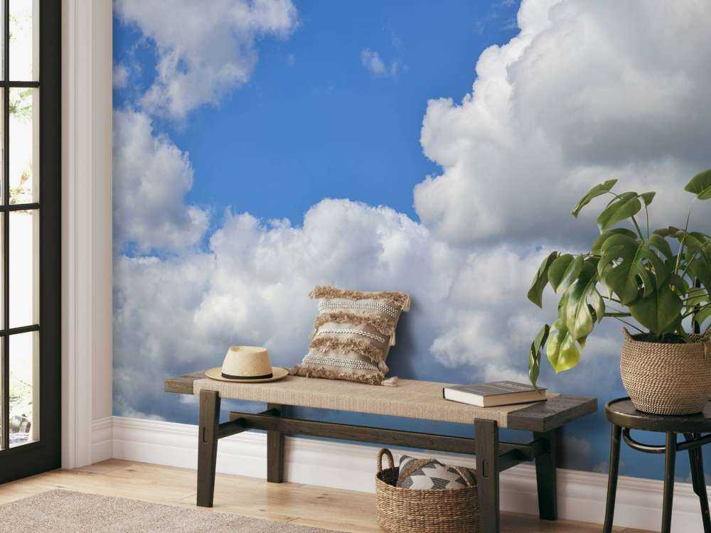 Nydelig overskyet landskapp