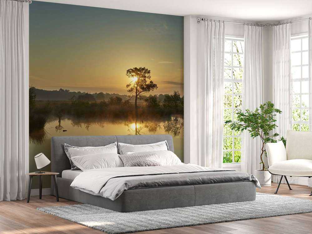 Soloppgang ved bosven