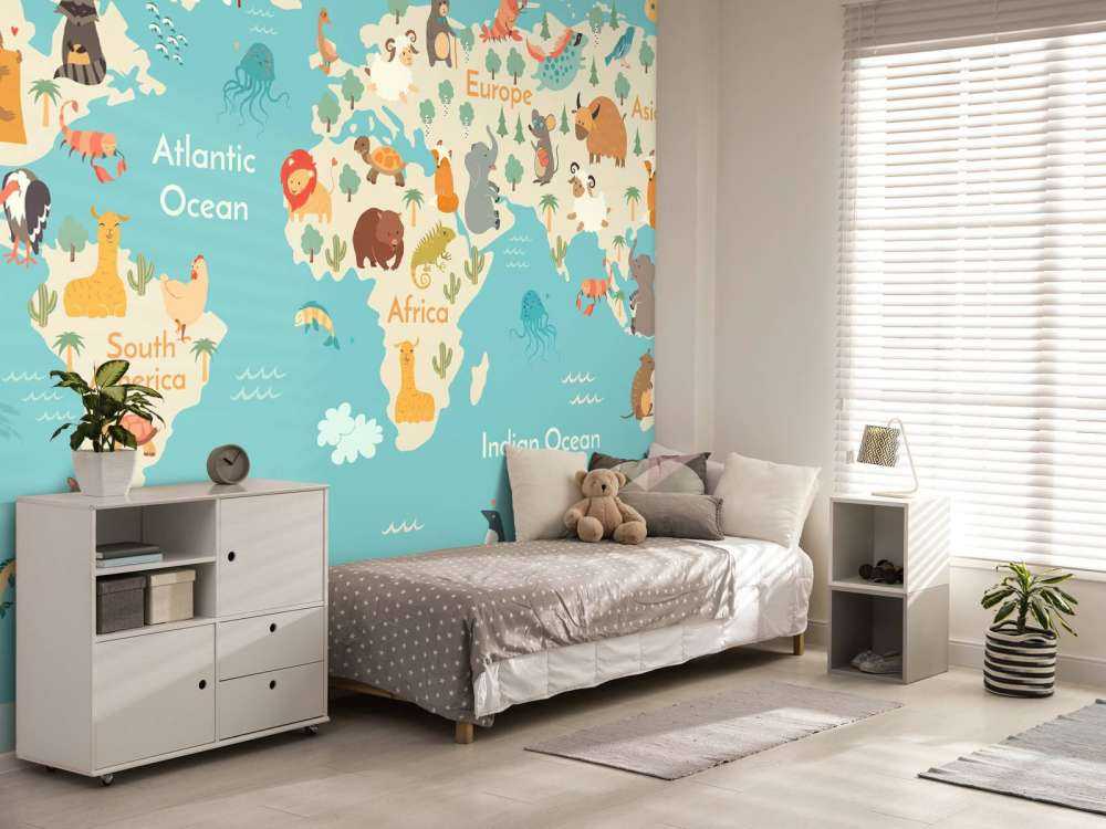 Verdenskart med dyrr