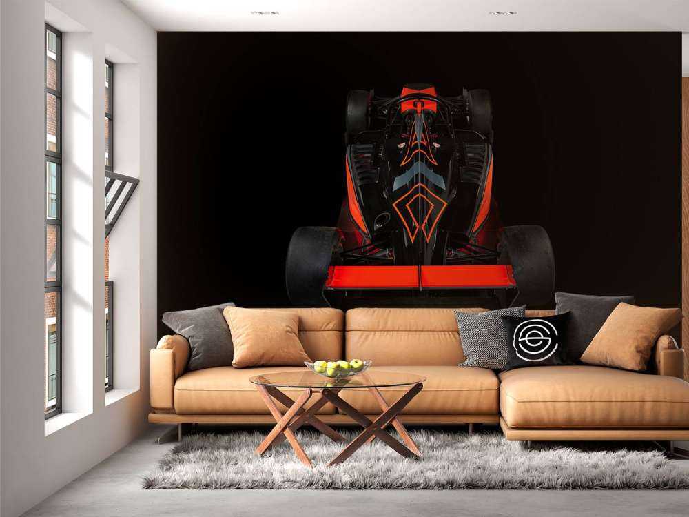 Formel 3 - sett bakfra - mørkt