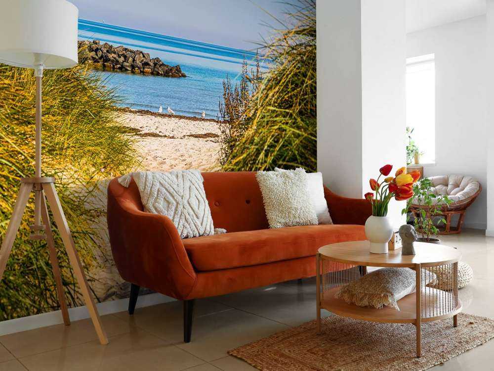 Strand ved Østersjøkysten