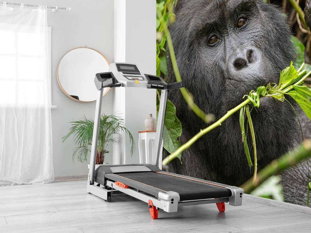 Gorilla mellom grenene