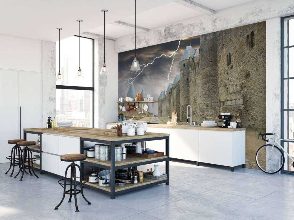 Tordenvær ved Castle