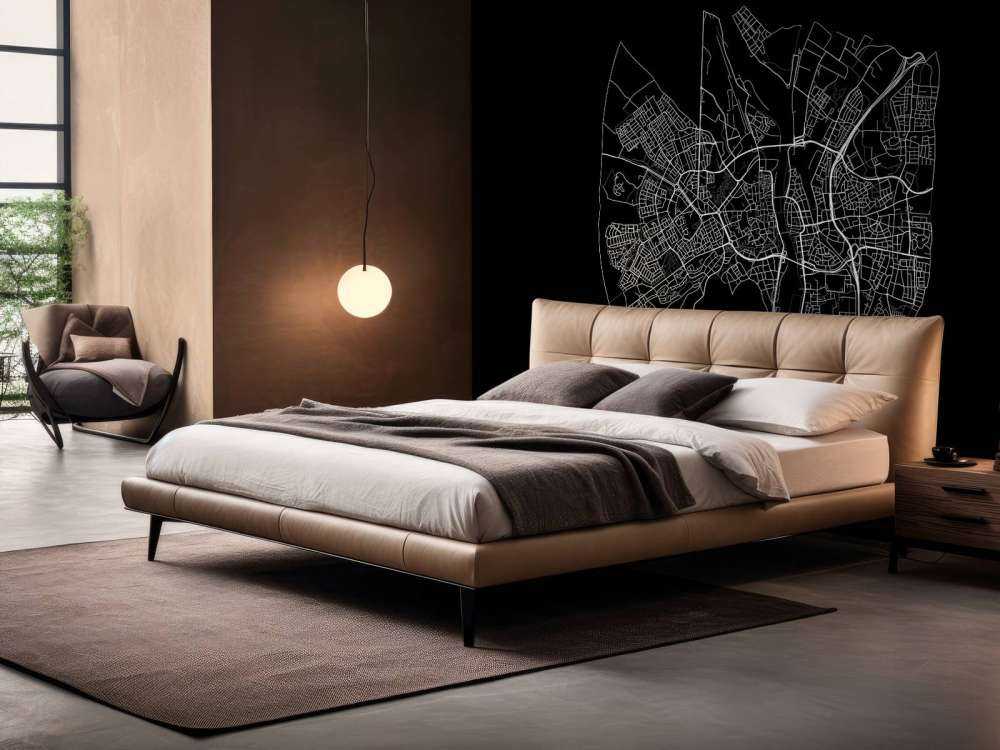 Kart over Maastricht, svart