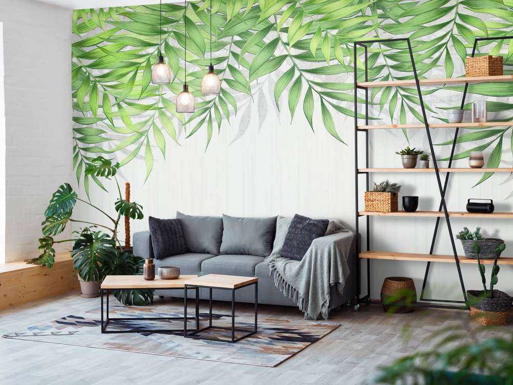 Tropiske blader tekstur